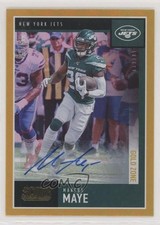 2020 Score Gold Zone Signatures 26/50 Marcus Maye #41 Auto 1u6