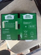 APC RBC123 UPS Battery Cartridge 24V 7Ah 2x 12V Batteries Backup