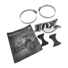 SHOCK RESERVOIR RUBBER MOUNT KIT AND 2 CLAMPS FOX UNIVERSAL