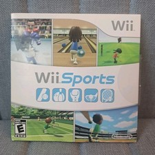 Nintendo Wii 2006 Sports Game In Cardboard Sleeve W/ Manual