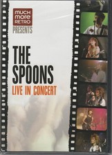 Spoons Live In Concert dvd Canada issue Nova Heart Old Emotions Romantic Traffic