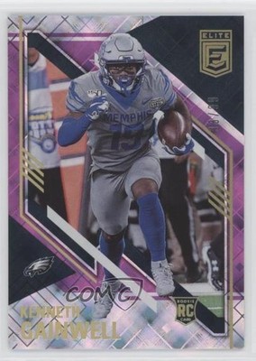 2021 Panini Donruss Elite Rookies Purple 38/99 Kenneth Gainwell Rookie RC 0x95