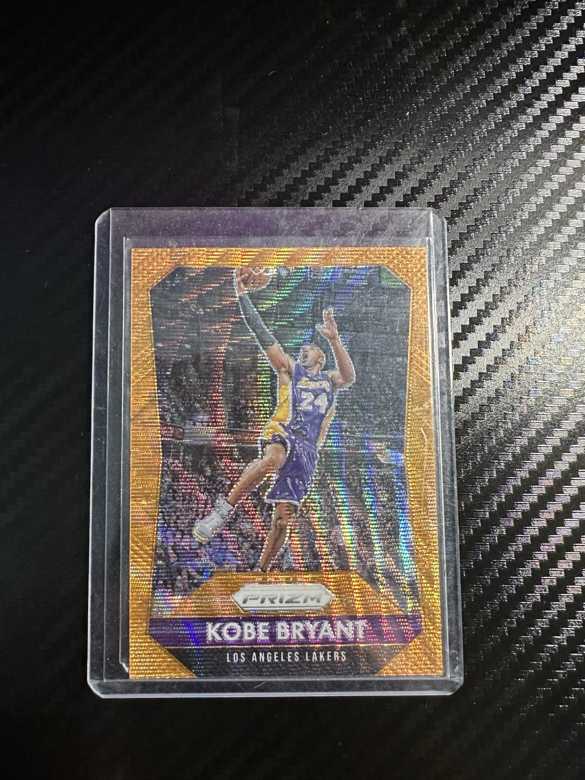 2015-16 Panini Prizm Kobe Bryant Orange Wave