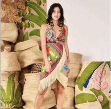 Farm Rio MIX SCARVES SUMMER WRAP DRESS