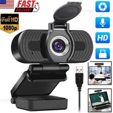 1080P Full HD USB 2.0 Webcam with Microphone for PC Desktop Laptop Web Camera