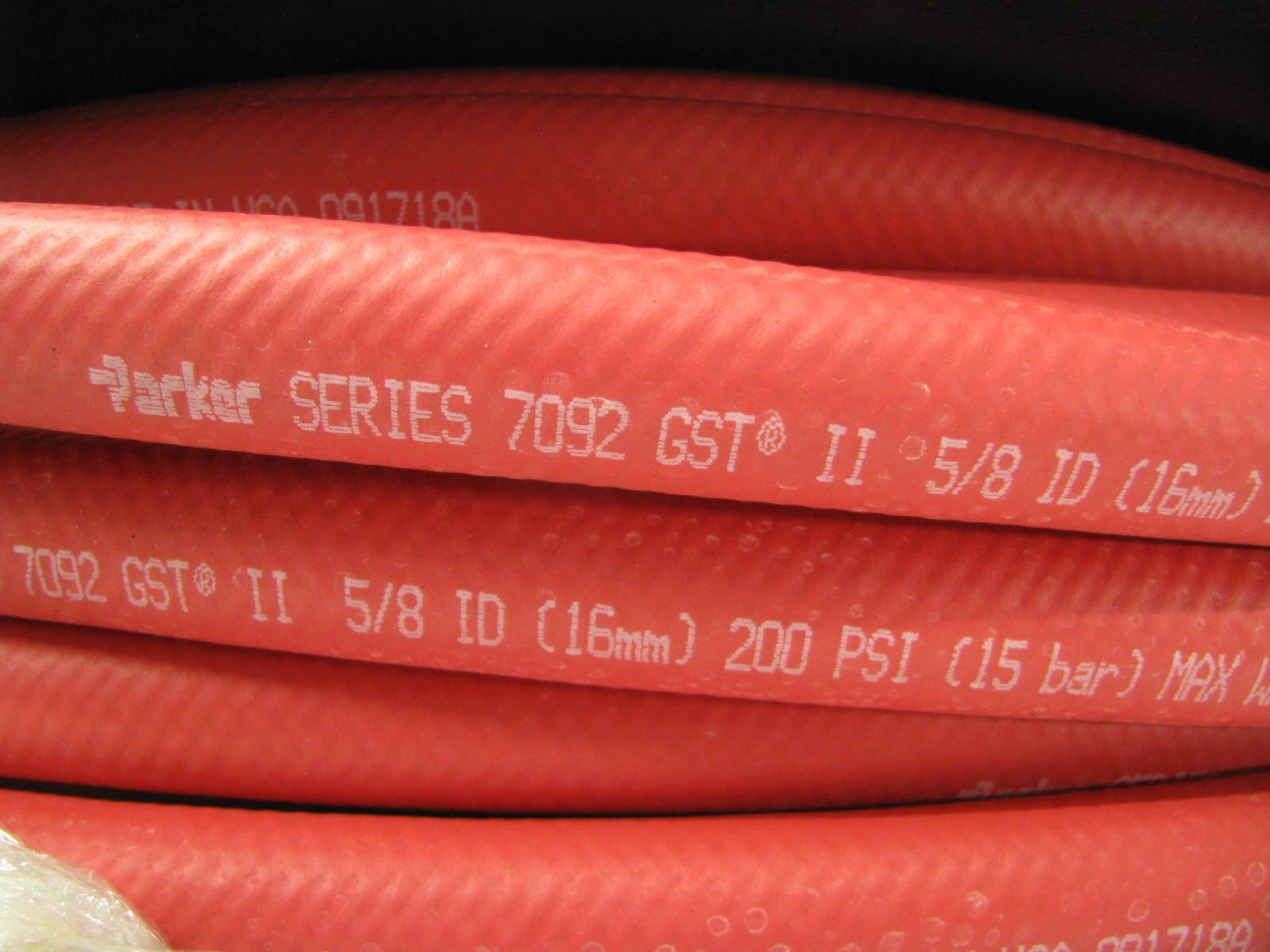 SOLD BY FOOT - Parker GST II 5/8" 7092 General Purpose Industrial Air Water Hose