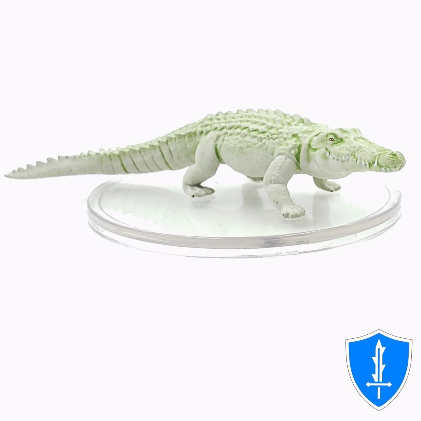 Crocodile (albino) - Ghost Light #29B D&D Icons of the Realms Miniature