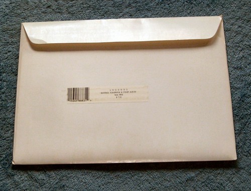 VTG New Legends Baseball scrapbook & stamp album with 4 Baseball Cards & Stamps - Picture 2 of 11