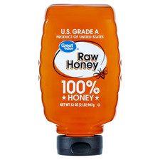Great Value Raw Honey, 32 oz Bottle