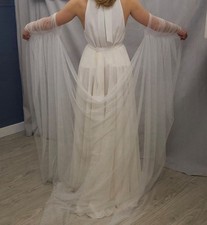 Ślubna peleryna ślubna z rękawami Sugerowana cena detaliczna 189 £