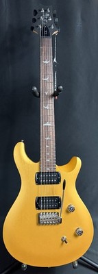 PRS SE CE 24 Standard Satin Electric Guitar Metallic Gold w/ Gig Bag
