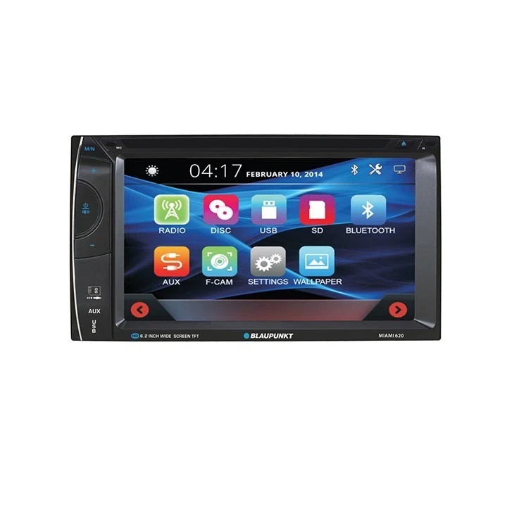 Blaupunkt 6.2” Double DIN Fixed Face Touchscreen DVD Receiver MIAMI620 - Image 3 of 3