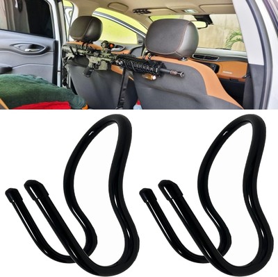 2 Pack Seat Back Gun Rack Bow Holder Sling black 