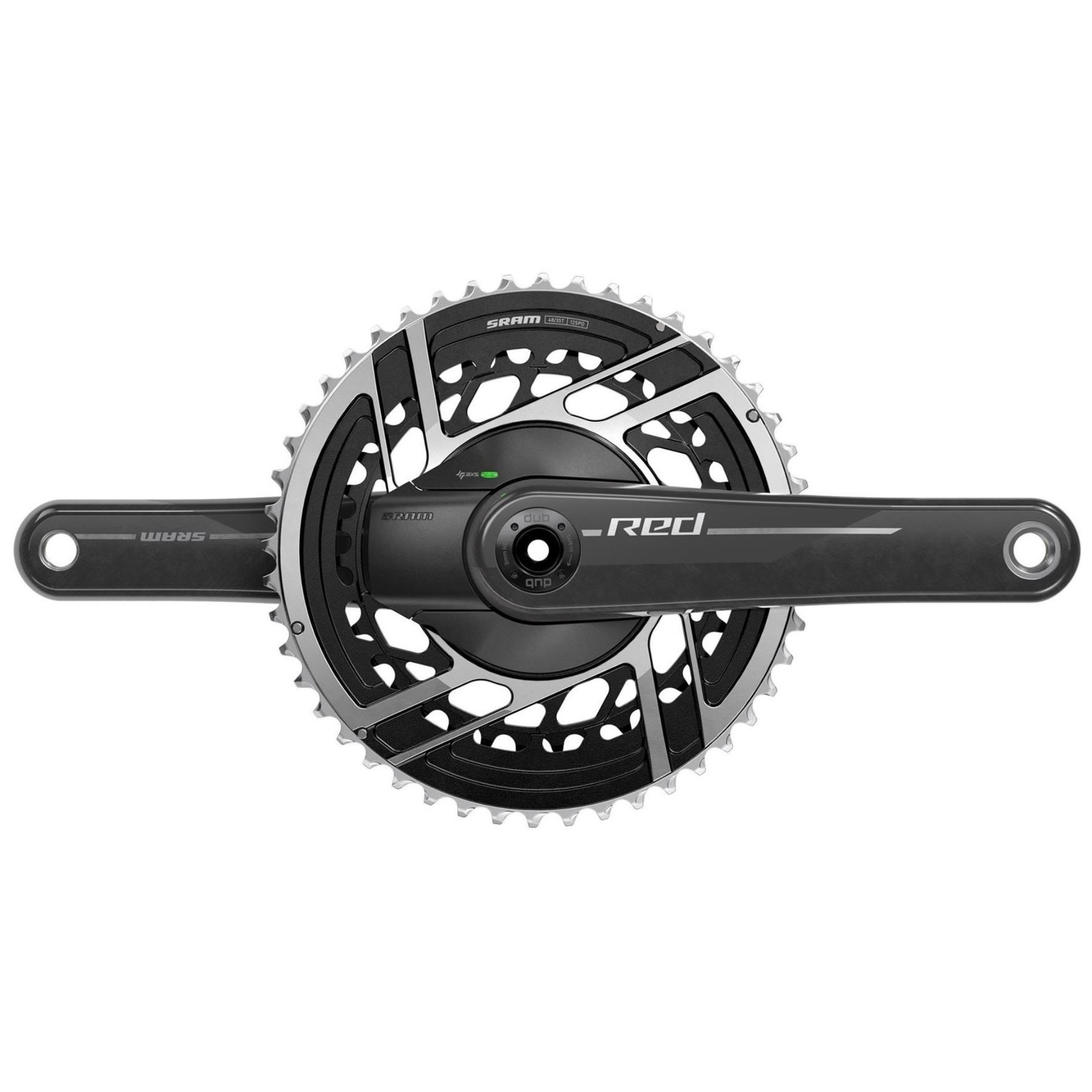 SRAM RED E1 AXS DUB Power Meter Spider Crankset - 172.5mm Crank Arm Length