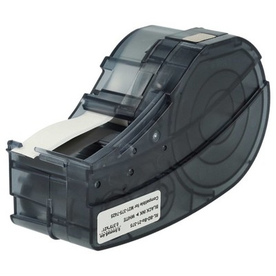 Schriftband für Brady M210 M210-LAB M211 LABPAL Schwarz/Weiß 9,5mm 6,4m