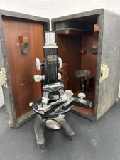 WINKEL-ZEISS GOTTINGEN Microscope NR 71110 in case