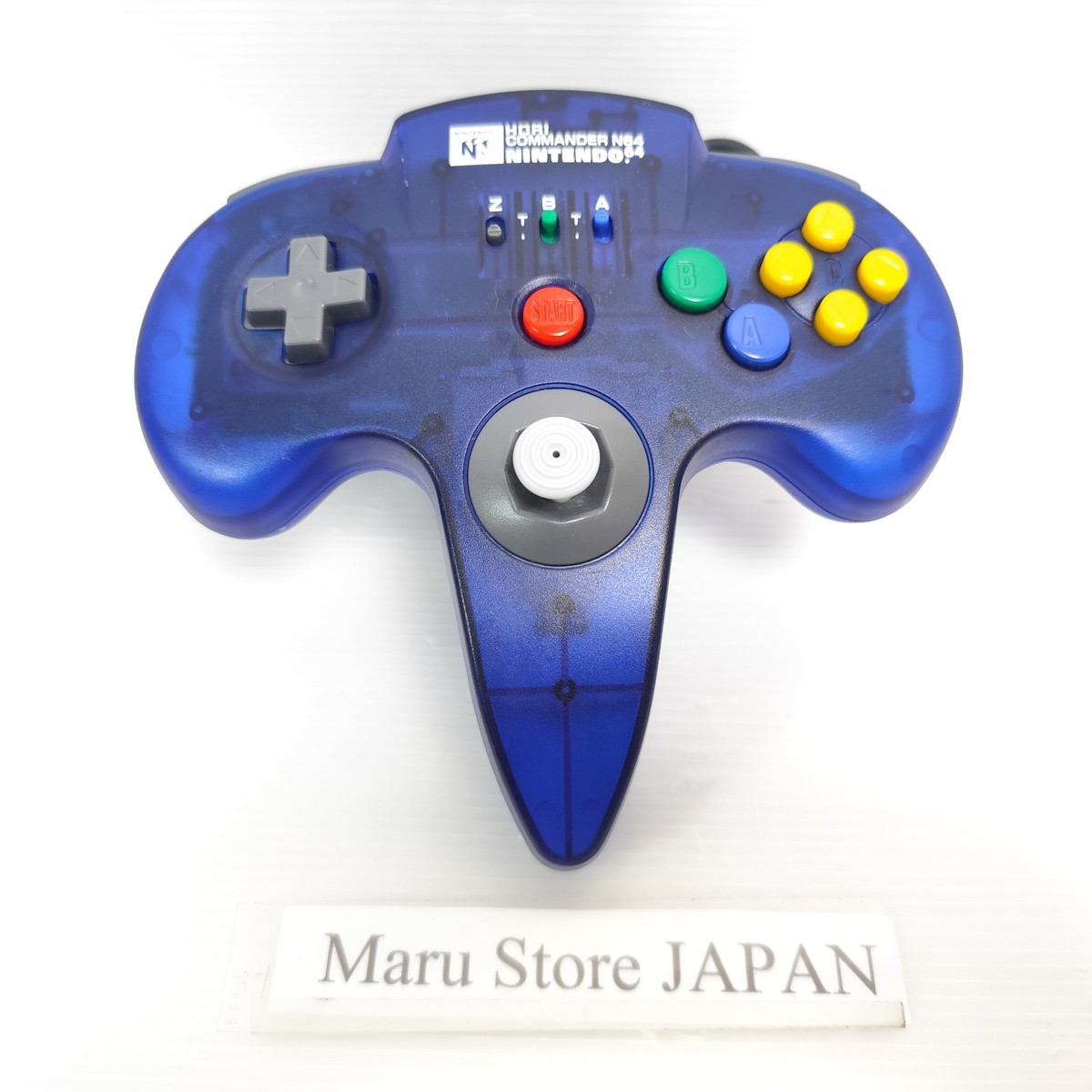 任天堂 - ジャリ Hori Commander N64 Nintendo 64 Japan Controller Midnight Blue