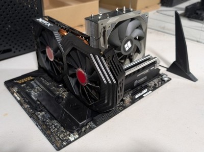 ROG Maximus XI Hero i5-9600K Combo: RX 580 8GB, 16GB Dominator RAM, NVMe Win 11