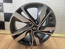 Hyundai Elantra 2014-2016 Machined Charcoal Alloy Wheel 17x7 USED 70860