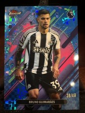 Bruno Guimaraes 2025-26 Topps Finest Premier League Rare /49