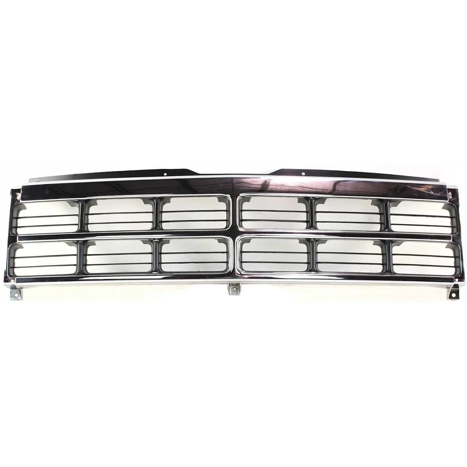 NEW FRONT GRILLE ASSEMBLY CHROME AND BLACK FOR 1991-1996 DODGE DAKOTA CH1200181 Foto 2 de 4