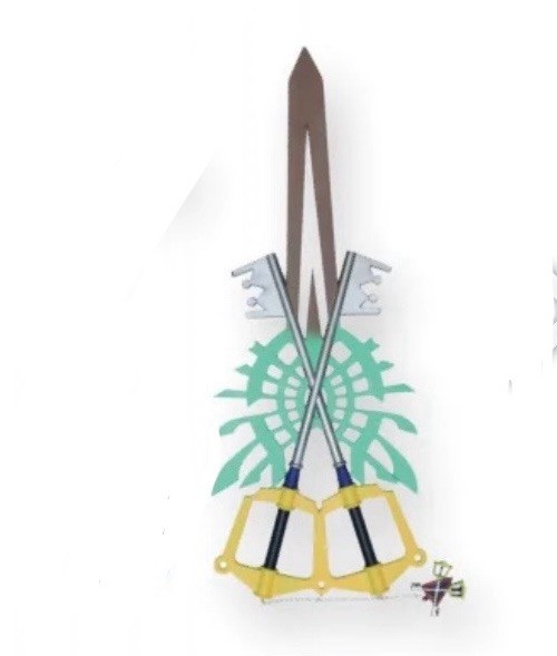 Kingdom of Hearts X - Blade Key Blade Foam Game Replica Cosplay 32