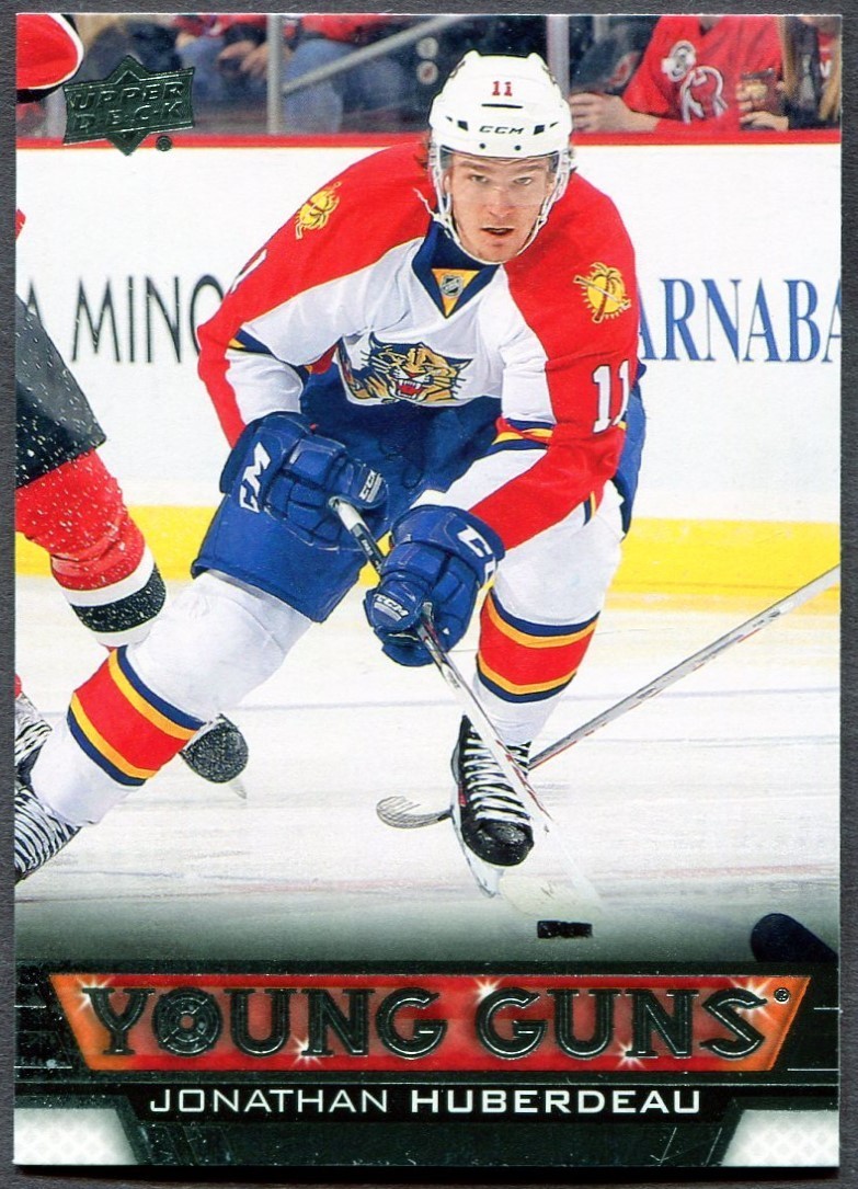 2013/14 Upper Deck Series 1 Young Guns Jonathan Huberdeau Florida Panthers #222