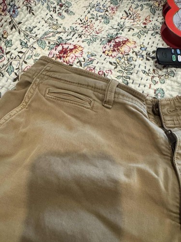 American Eagle Tan Khaki Chino Shorts – Size 35 - Picture 11 of 13