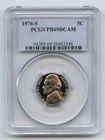 1976-S Jefferson Nickel Proof — photo from another recent sale