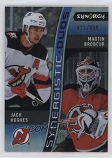 2023 Synergy Synergistic Duos Star-Legend Jack Hughes Martin Brodeur HOF 12g7