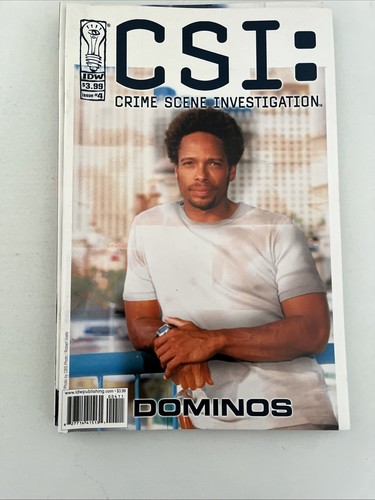 CSI: CRIME SCENE INVESTIGATION. DOMINOS. NUMBER'S 1-5. FULL SET LOT. IDW - Picture 6 of 21