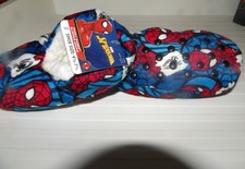 Childrens Spider-man Fuzzy Slippers