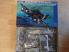 1:48 Savoia-Marchetti S.M. 79 Sparviero mit Zubehör