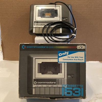1531 DATASSETTE IN ORIGINAL BOX COMMODORE 16 C16 Or PLUS/4  HAS NOT BEEN TESTED