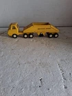 Vintage Tiny Tonka Bottom Dump Truck Yellow #655 Pressed Steel 1970s 9”
