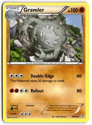 Graveler 44/83 XY Generations Uncommon