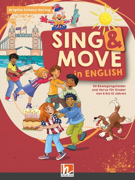Sing & Move In English. Liederbuch Brigitte Schanz-Hering Taschenbuch Deutsch-image