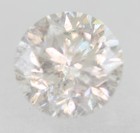 0.52 Carat F SI2 Round Brilliant Natural Enhanced MINED Diamond 4.94mm W VIDEO — photo 1
