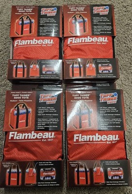 Flambeau Tuff Tainer 4000 Tote Tool Tackle Bag Medium LOT OF 8 BAGS Fishing