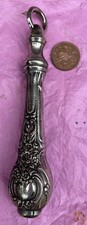 Toilet cistern light servants bell pull c1940 Nickel Chrome French Old quality