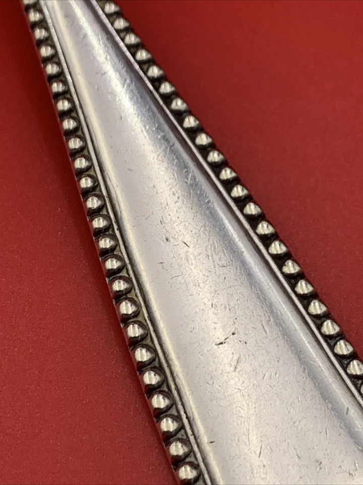 Ложка посеребренная International Silver ORLEANS Solid Smooth Berry Casserole 1901 - Изображение 3 из 4