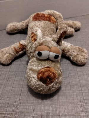 Sigikid Beasts Town Whimsical Designer Plush Puppy Dog 10'' Laying RARE