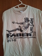 T-shirt sans manches vintage WEC MMA, UFC Cage Fighting taille M Urijah Faber année 2000
