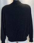 Toscano Black Merino Wool Sweater Men Size XL Made Italy Long Sleeve Crew Neck — photo 3