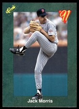 Jack Morris 1991 Classic III #T61 Twins MLB READ FREE SHIPPING AutographDen