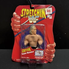 WWF Stretchin' Shawn Michaels Wrestling Figure Playmates 1997 WWE WCW Stretch