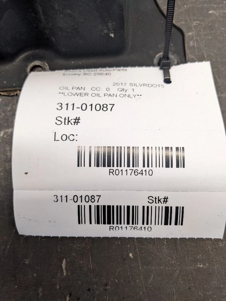 LOWER Oil Pan Fits 16-20 ESCALADE 1176410 - Image 2 of 4