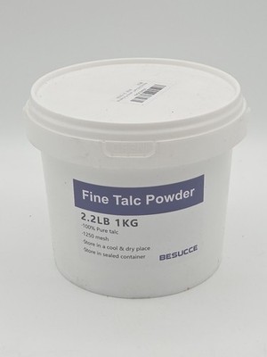 2.2 lbs super purity talcum powder, extremely fine talc powder for chalk pain...