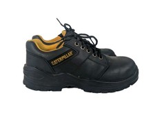 Caterpillar Low Striver Size 9 Wide Fit Mens Black Work Shoes Safety Shoes CAT