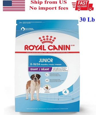 Royal Canin Size Health Nutrition Giant Junior Puppy Dry Dog Food, 30 lb.